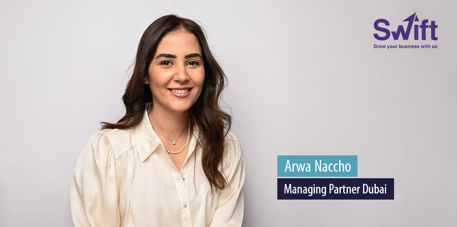 Swift appoints Arwa Naccho as managing partner for Dubai